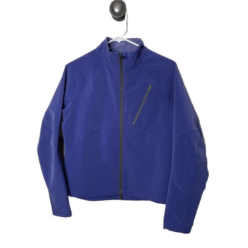 Ibex Climawool Cirrus Size S Women's Softshell Jacket Purple Full Zip